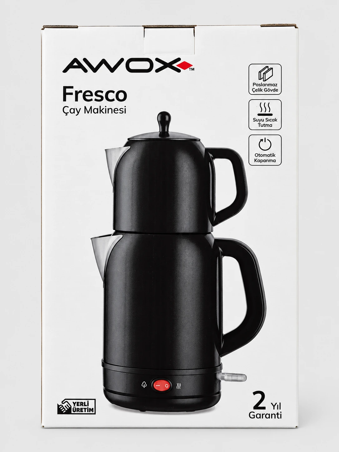 fresco elektrikli çelik çaycı 2200w