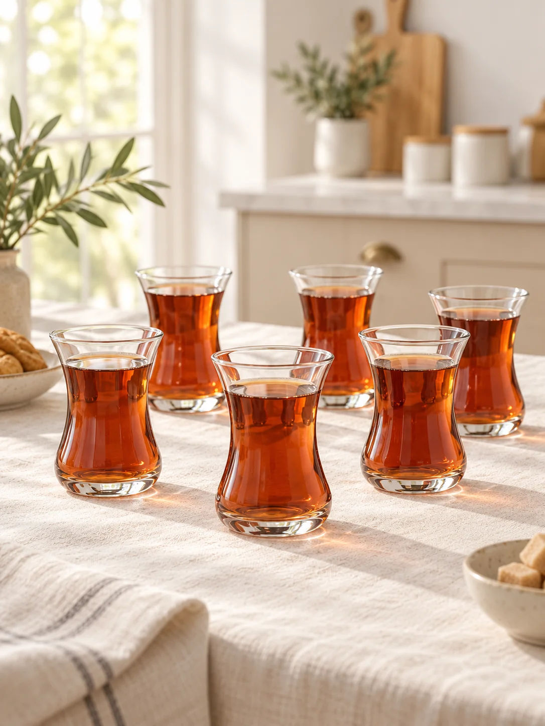 6'lı vefa Çay Bardağı 130 cc