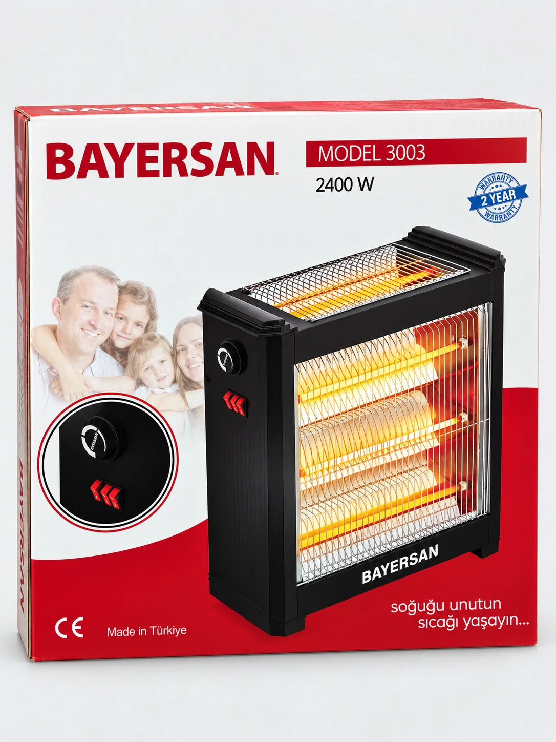 elektrikli ısıtıcı soba 2400w