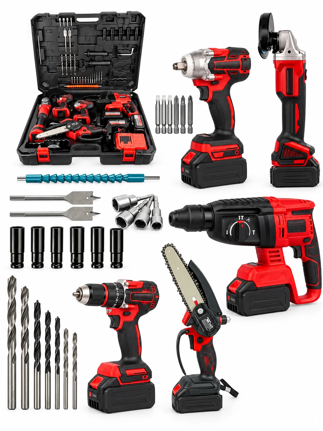 KİMMEER şarjlı SET 5 Lİ 