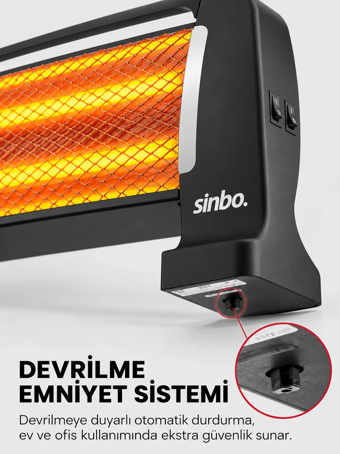 MASA ALTI ELEKTRIKLI ISITICI SOBA